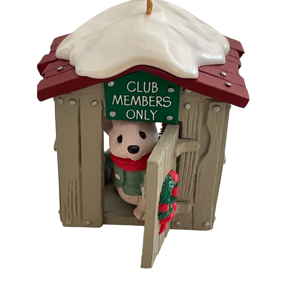 Lot of 6 Hallmark Keepsake Ornament Club Exclusives -1987 +1990 - Picture 13 of 16
